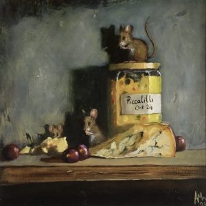 Mice with Piccalilli and Cheese