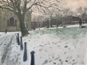 Snow, St Paul's Square